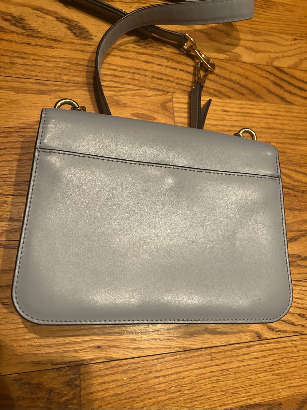 NWOT Michael Kors Mott Leather Chain Shoulder Bag - Picture 3 of 5